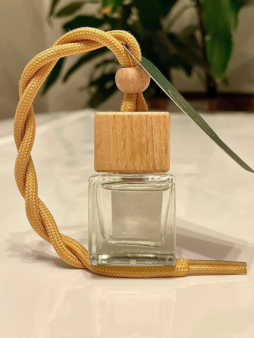 Luxury Leather Car Freshener back