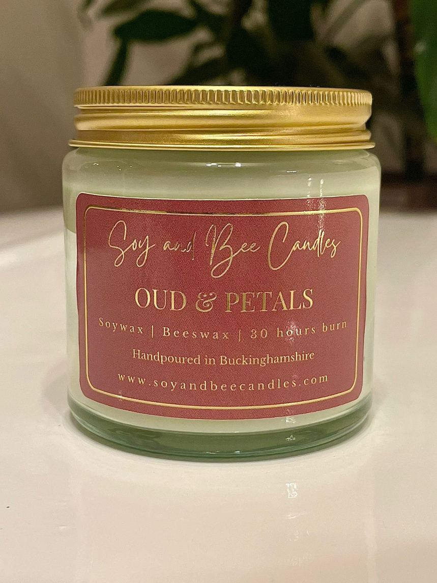 Oud & Petals Candle jar