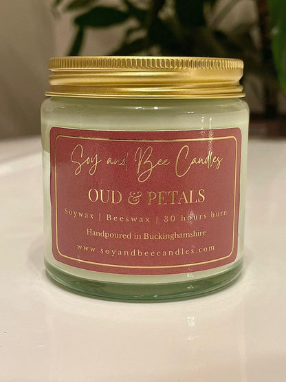 Oud & Petals Candle jar